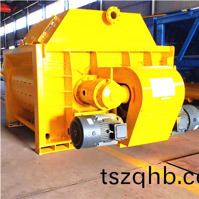 <b>js1500雙臥(wo)軸混(hun)凝土攪拌機</b>