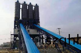 環(huan)保型混凝土(tu)攪拌(ban)站(zhan)雙(shuang)線(xian)hzs240攪拌設備