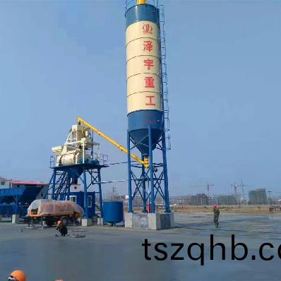 澤宇重工(gong)中(zhong)小型(xing)混凝(ning)土攪拌(ban)站水(shui)泥(ni)倉(cang)