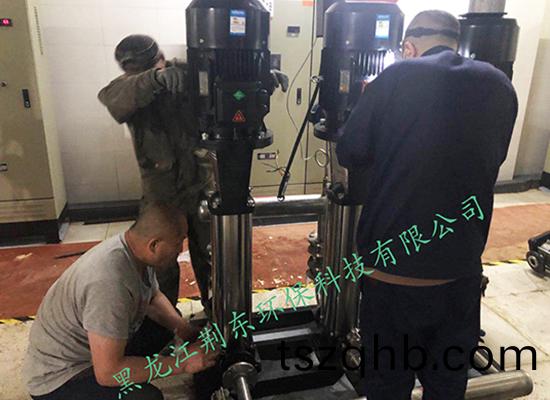 某小區(qu)泵房改造項目(mu)